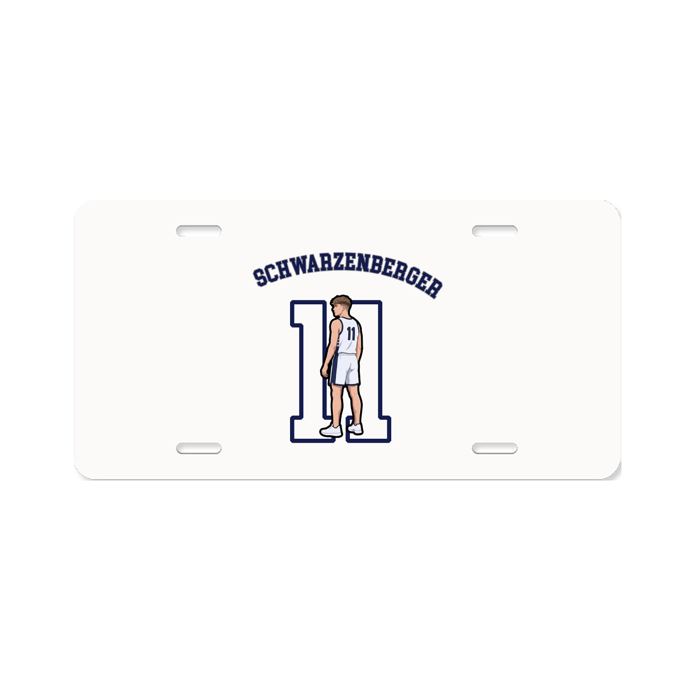 License Plate — Shirsey Arch in Classic