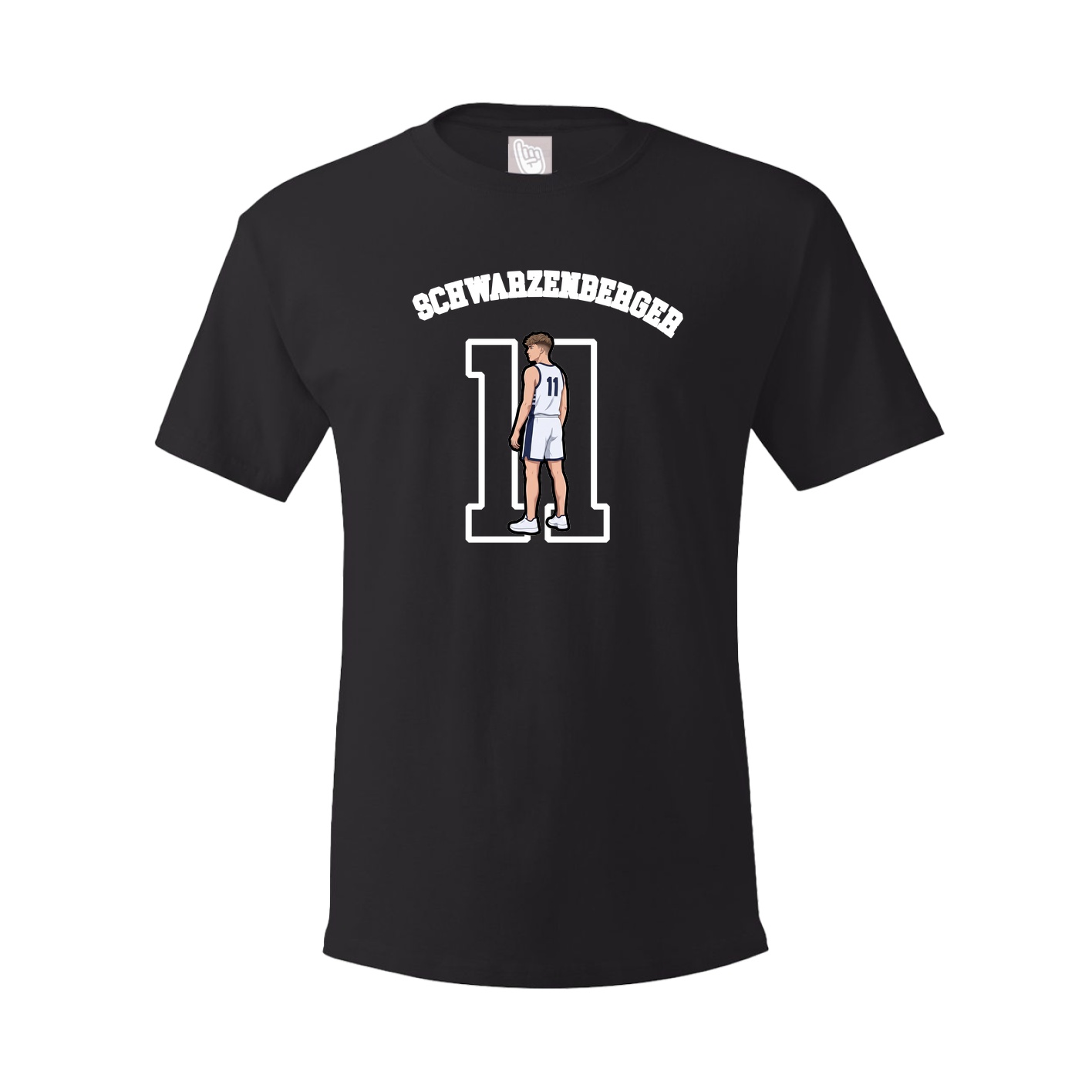 Youth Tee — Shirsey Arch in Black