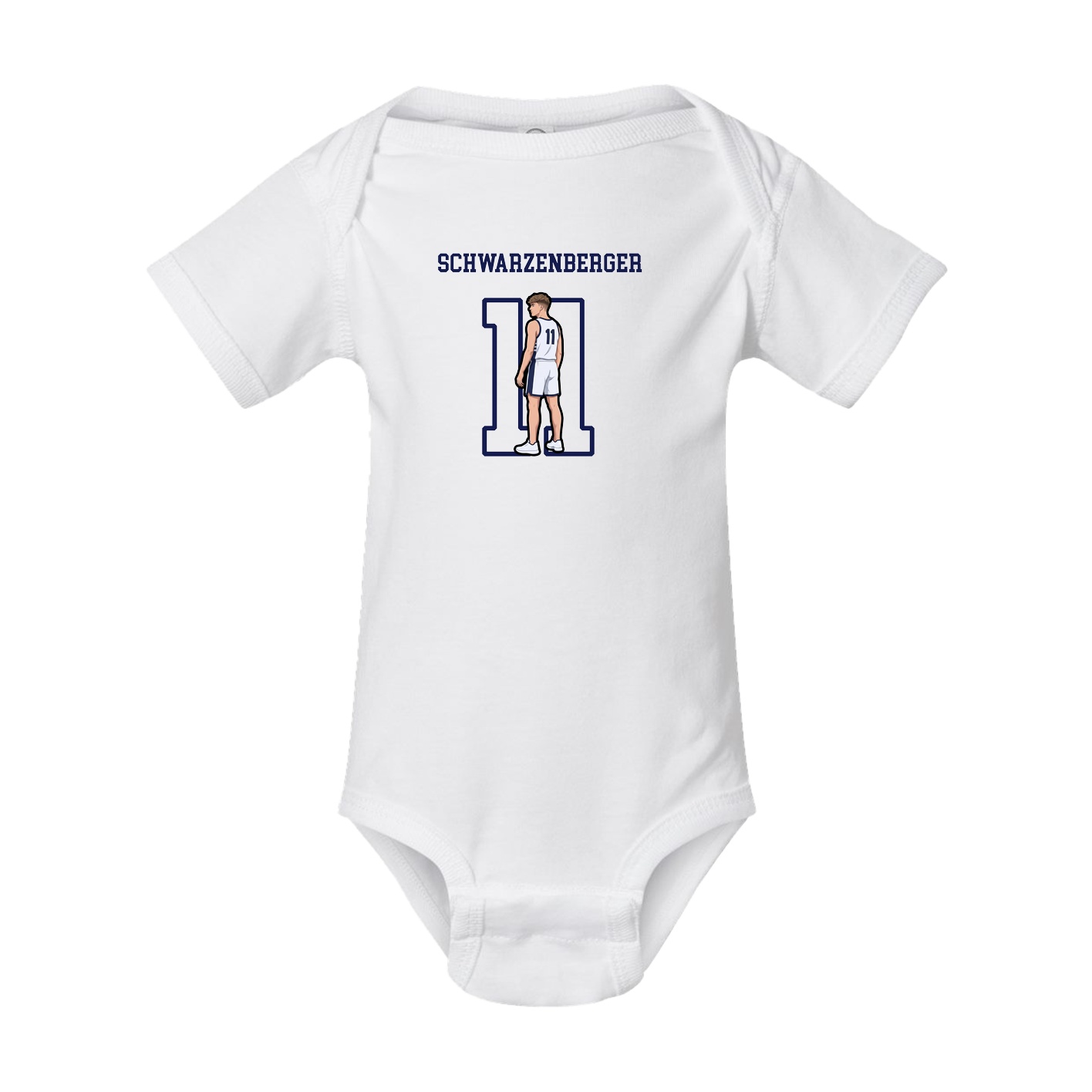 Baby Onesie — Shirsey in White