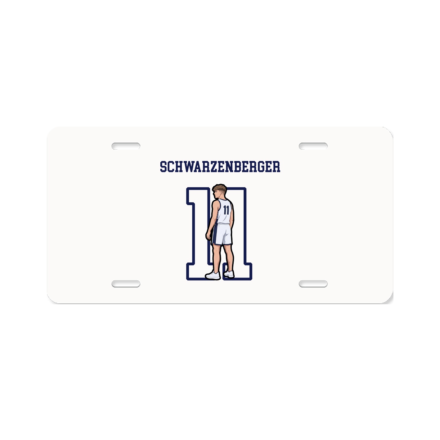 License Plate — Shirsey in Classic
