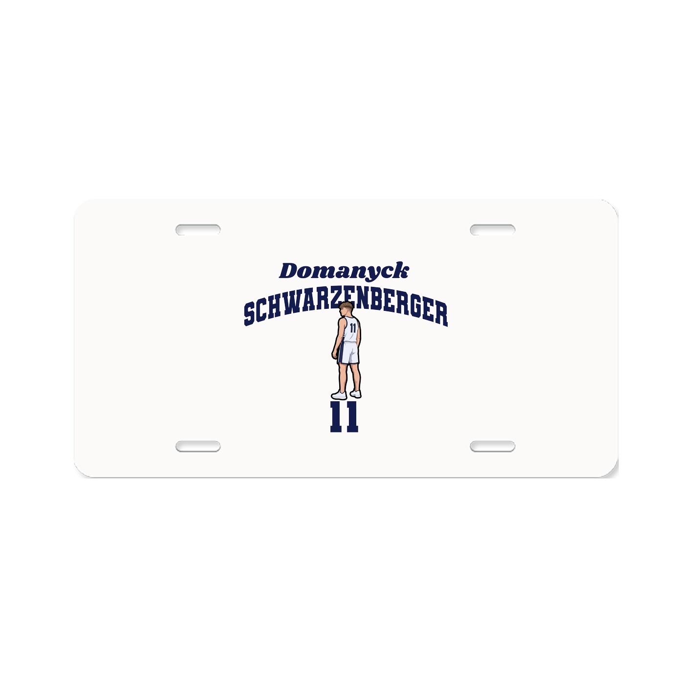 License Plate — Signature Arch in Classic