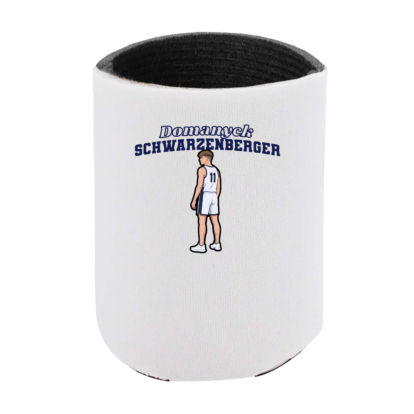 Can Holder — Name Arch in White