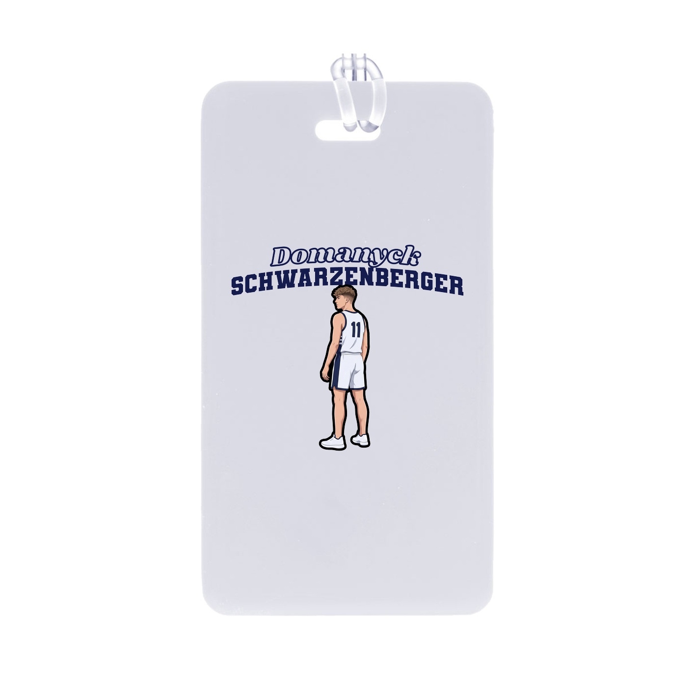 Bag Tag — Name Arch in Classic
