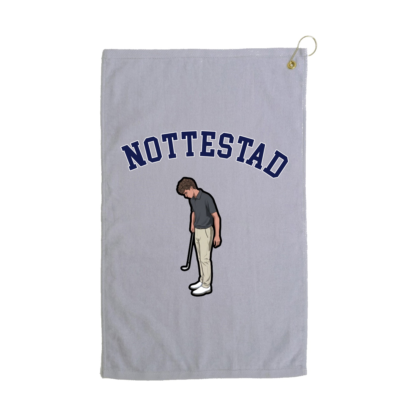 Golf Towel — Shirsey Arch in Grey