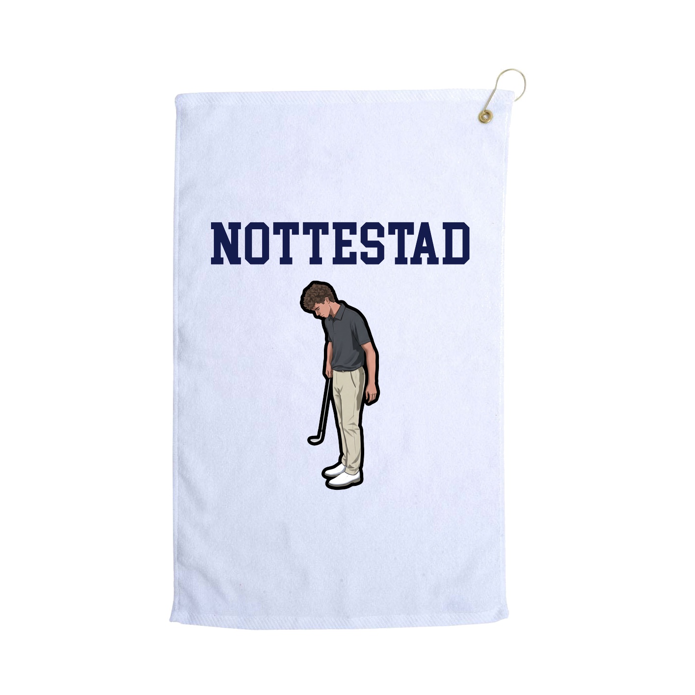 Golf Towel — Shirsey in White