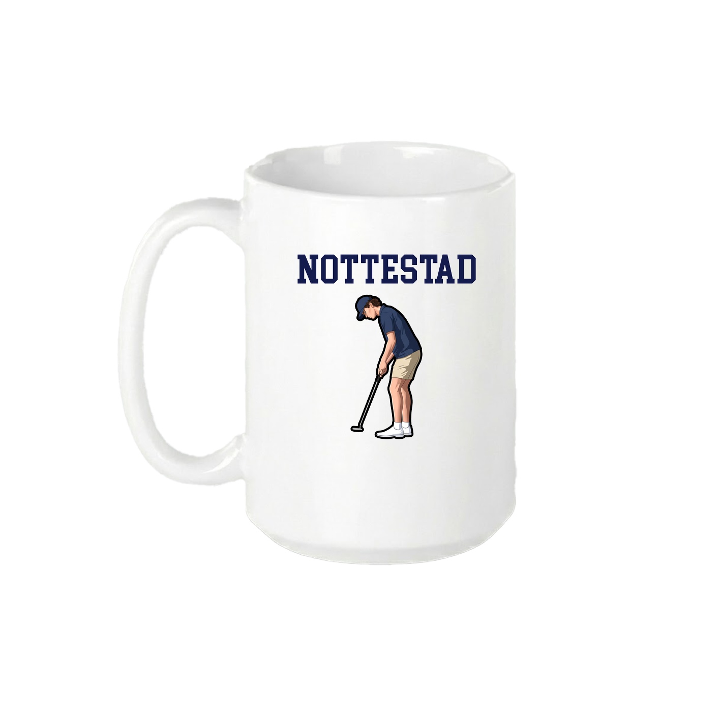 15oz Coffee Mug — Shirsey in White