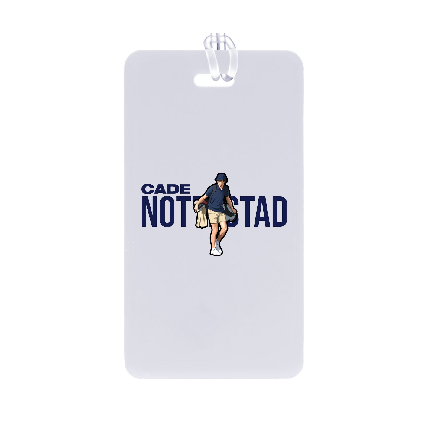 Bag Tag — Player Name in Classic