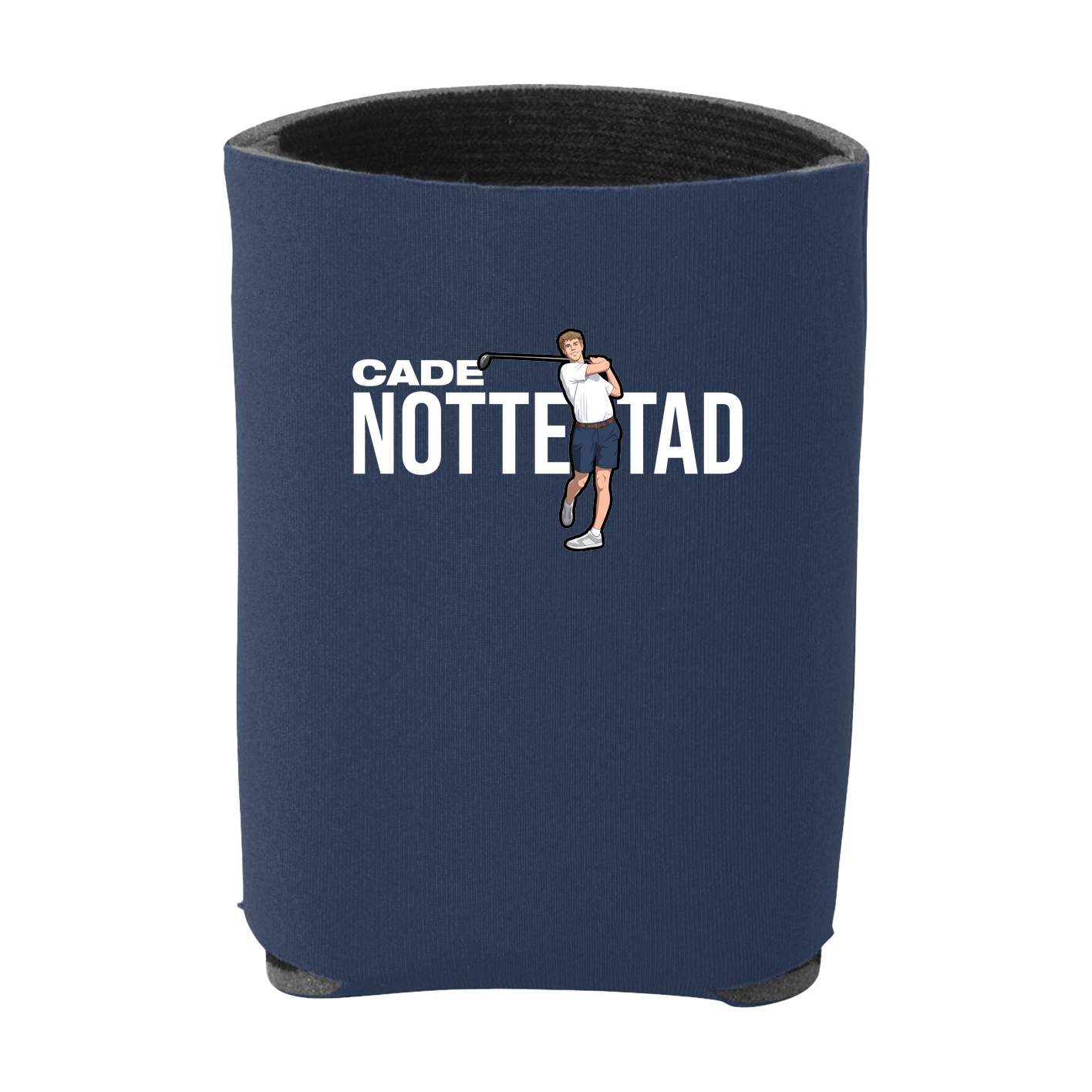 Can Holder — Player Name in Navy