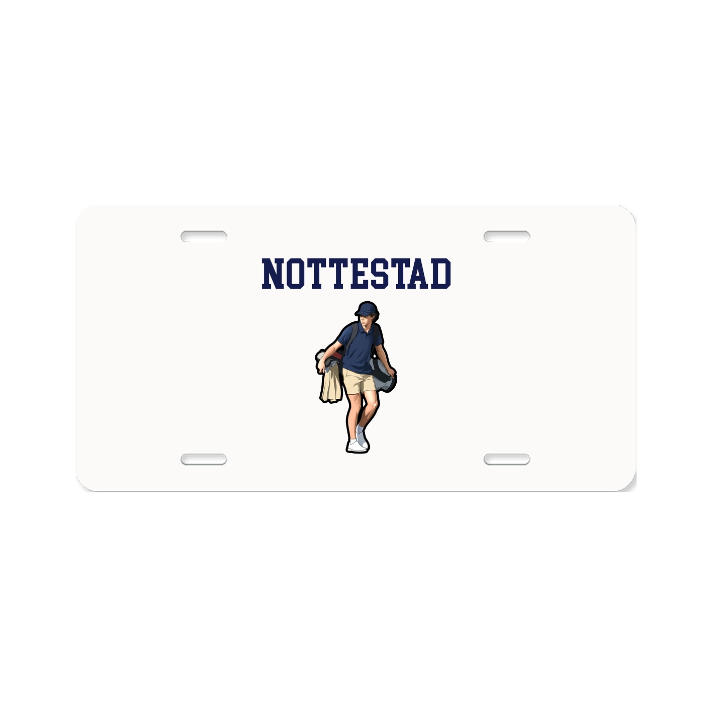 License Plate — Shirsey in Classic