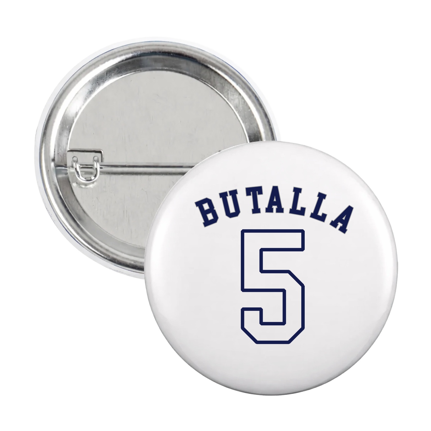 Game Day Button — Shirsey Arch in White