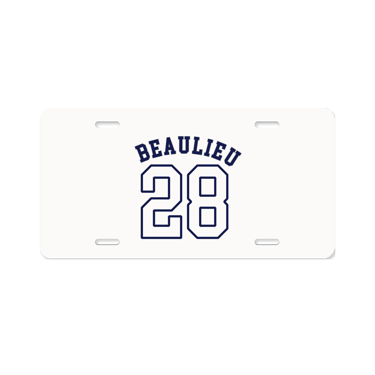 License Plate — Shirsey Arch in Classic