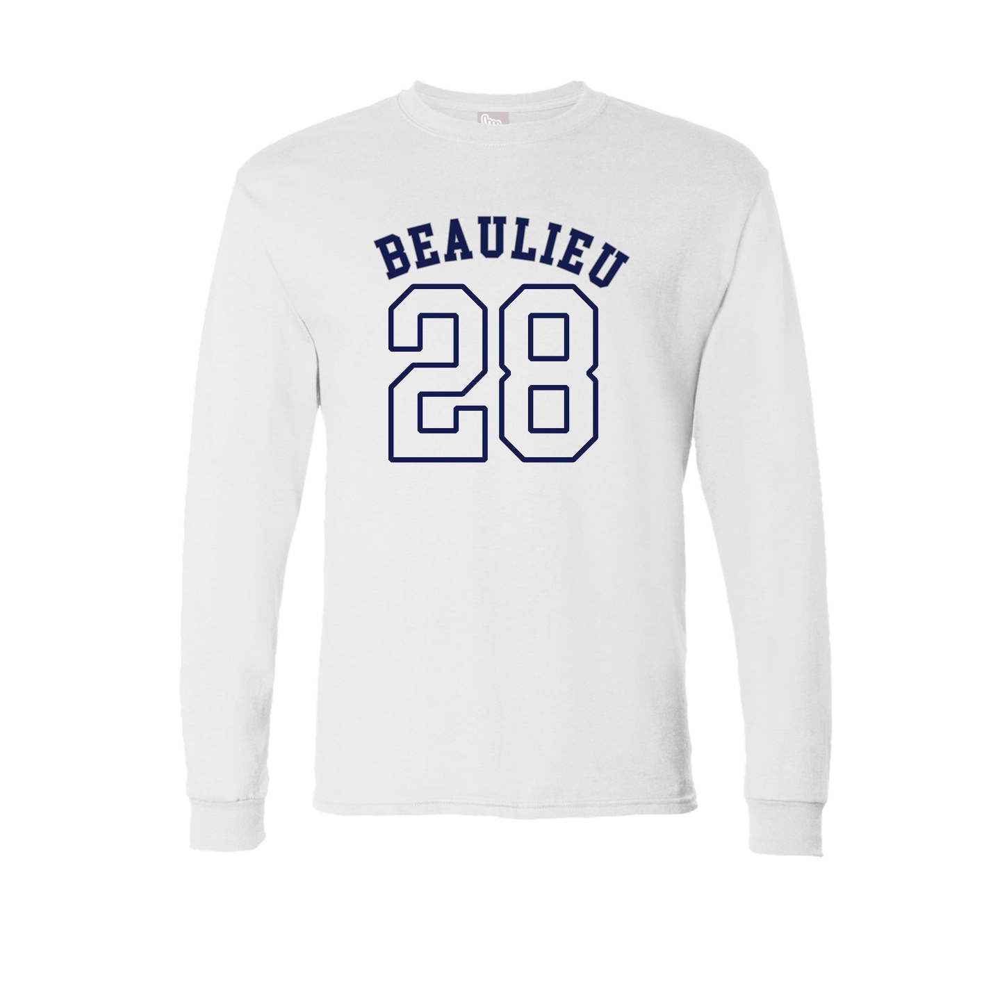 Long Sleeve Tee — Shirsey Arch in White