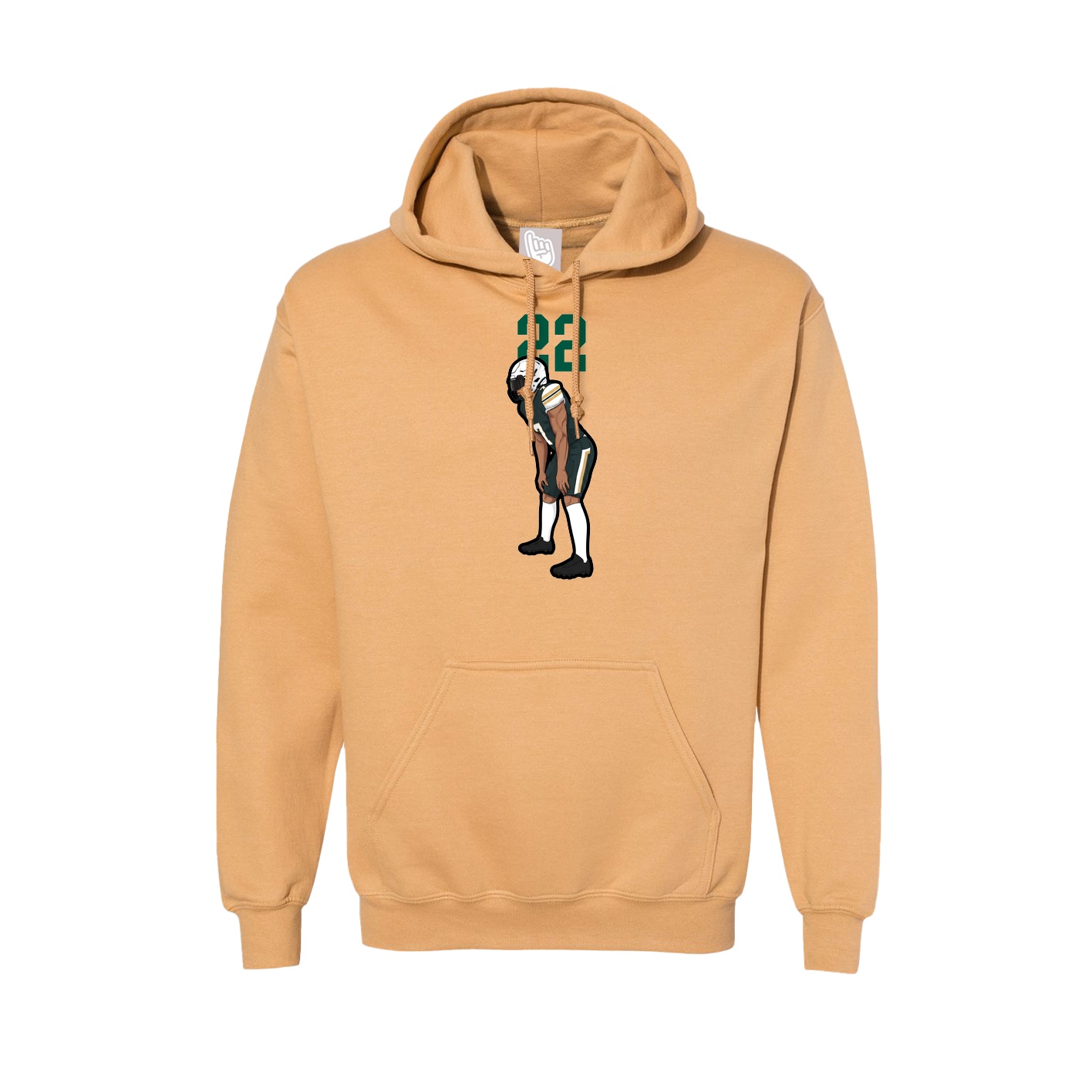 Hoodie — Number Top in Vegas Gold