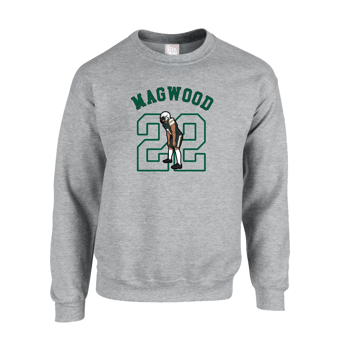 Fleece Crew — Shirsey Arch in Grey