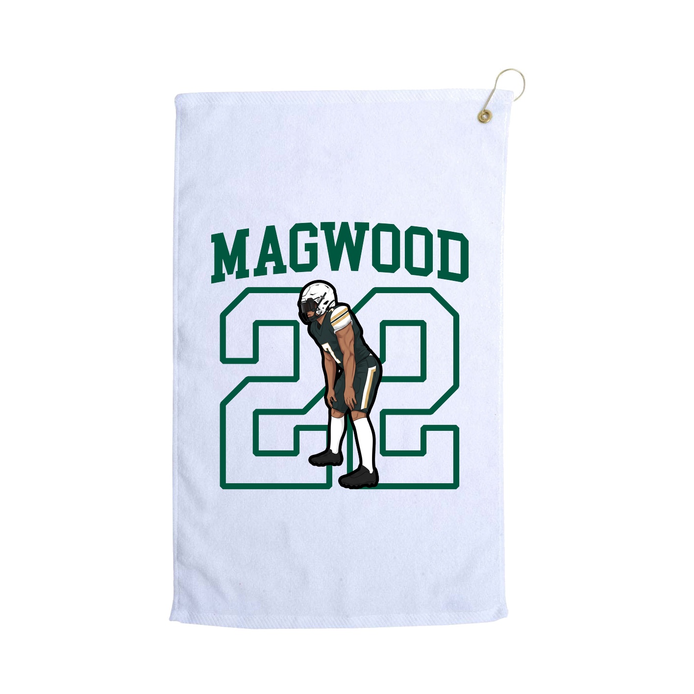 Golf Towel — Shirsey in White