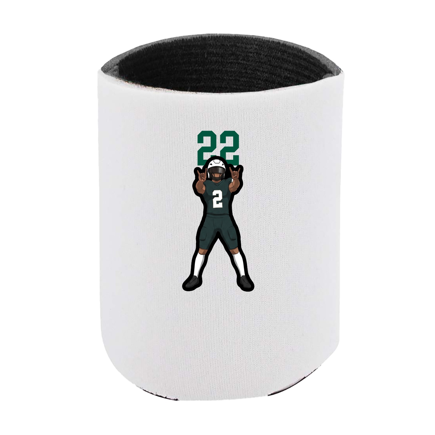 Can Holder — Number Top in White
