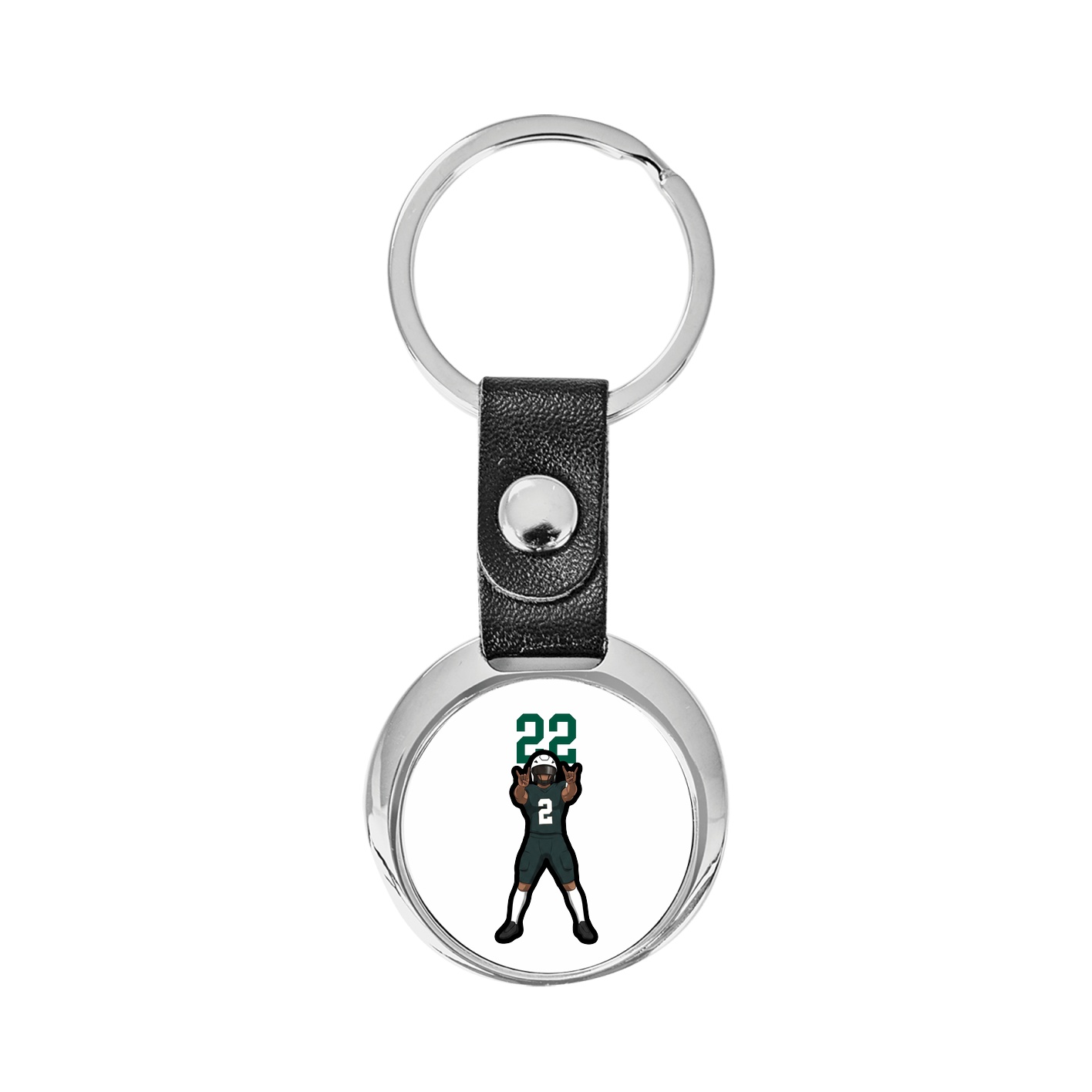 Key Chain — Number Top in Classic