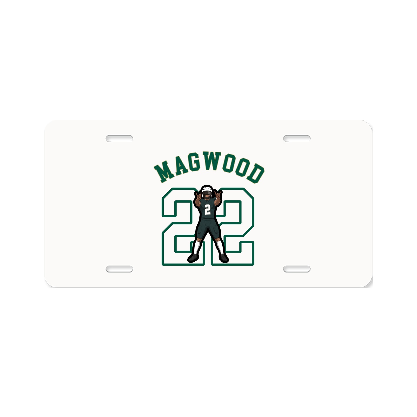 License Plate — Shirsey Arch in Classic