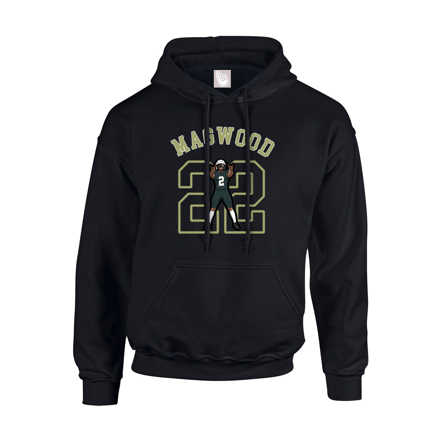 Hoodie — Shirsey Arch in Black
