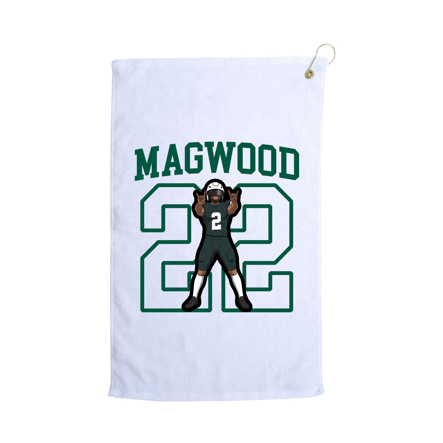 Golf Towel — Shirsey in White