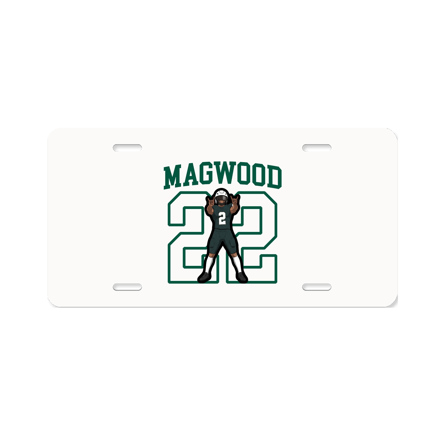License Plate — Shirsey in Classic
