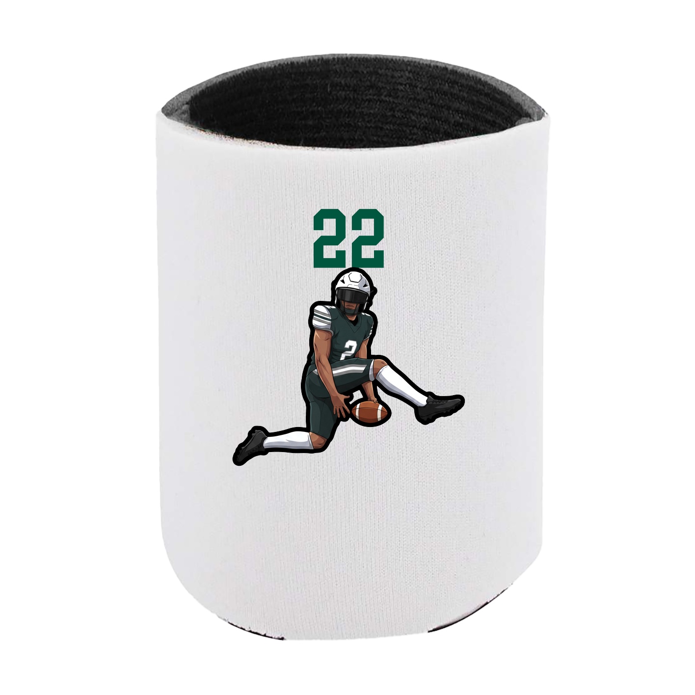 Can Holder — Number Top in White