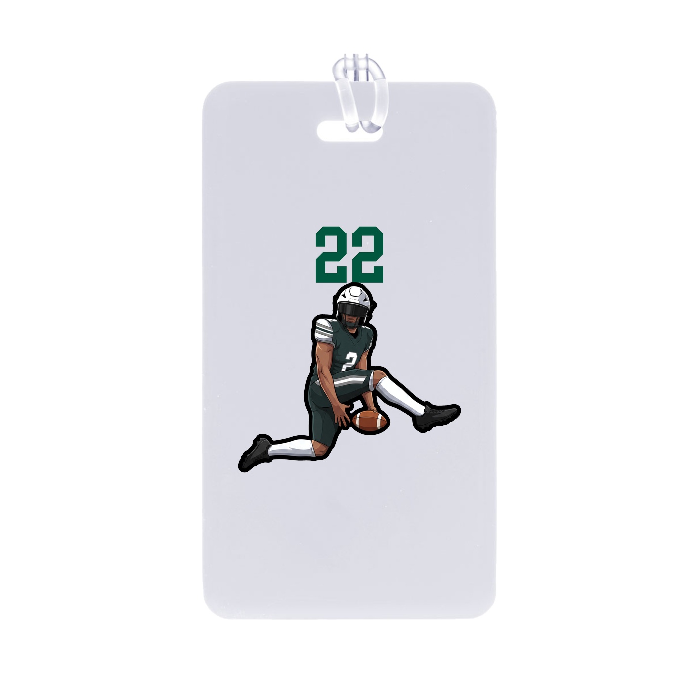 Bag Tag — Number Top in Classic