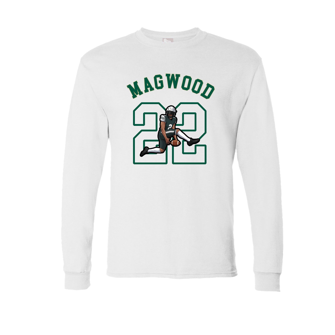 Long Sleeve Tee — Shirsey Arch in White