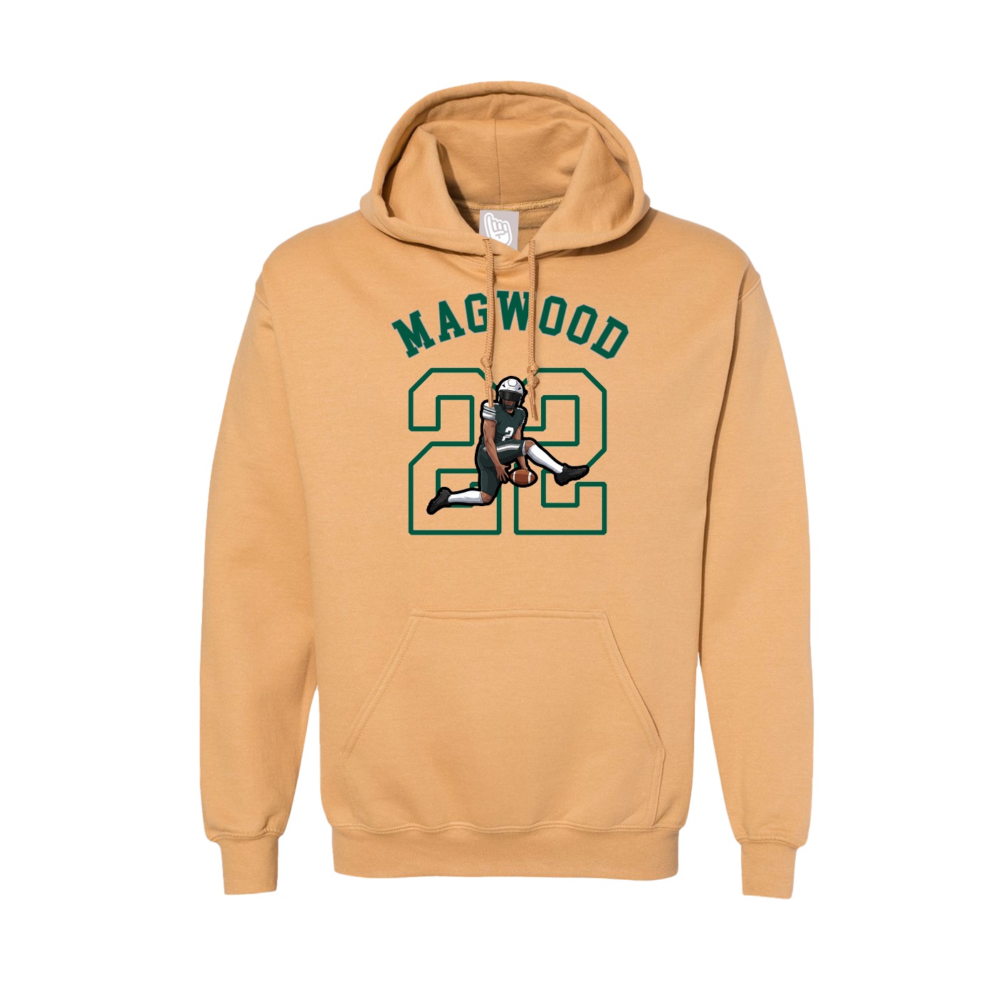 Hoodie — Shirsey Arch in Vegas Gold