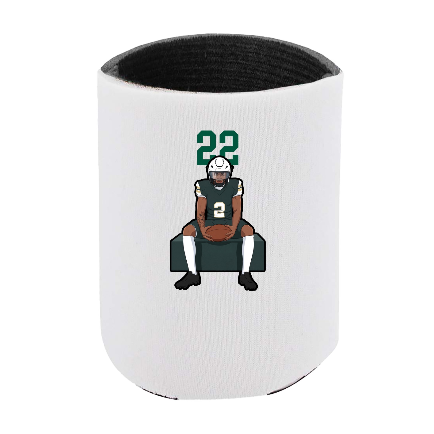 Can Holder — Number Top in White