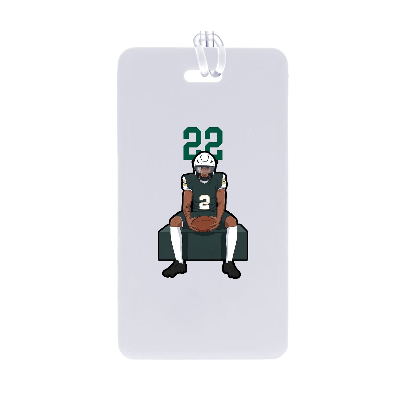 Bag Tag — Number Top in Classic