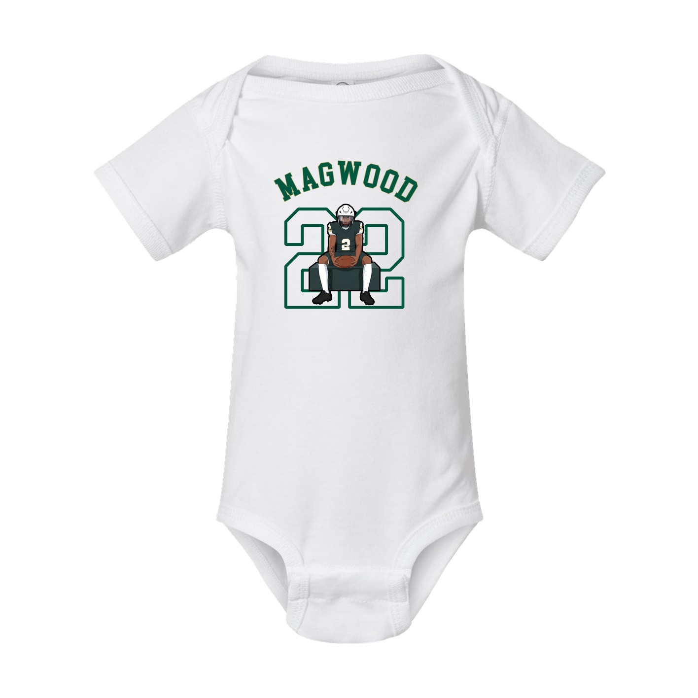 Baby Onesie — Shirsey Arch in White