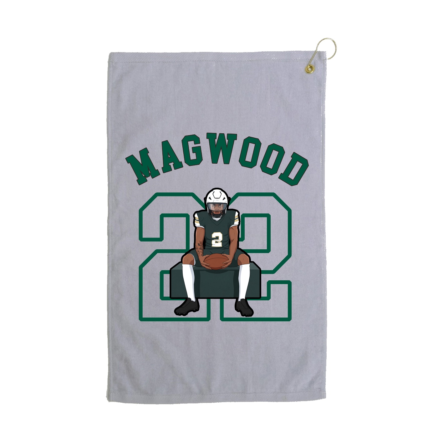 Golf Towel — Shirsey Arch in Grey