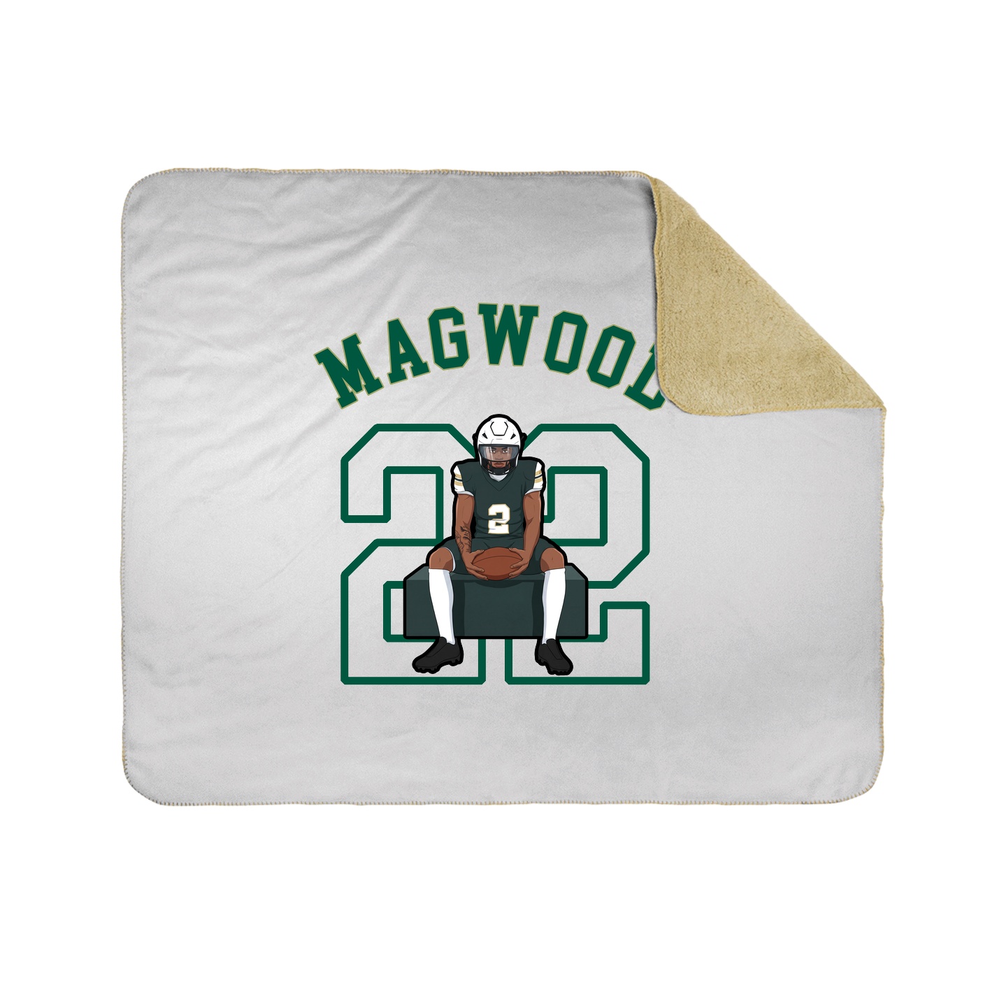 Throw Blanket — Shirsey Arch in White