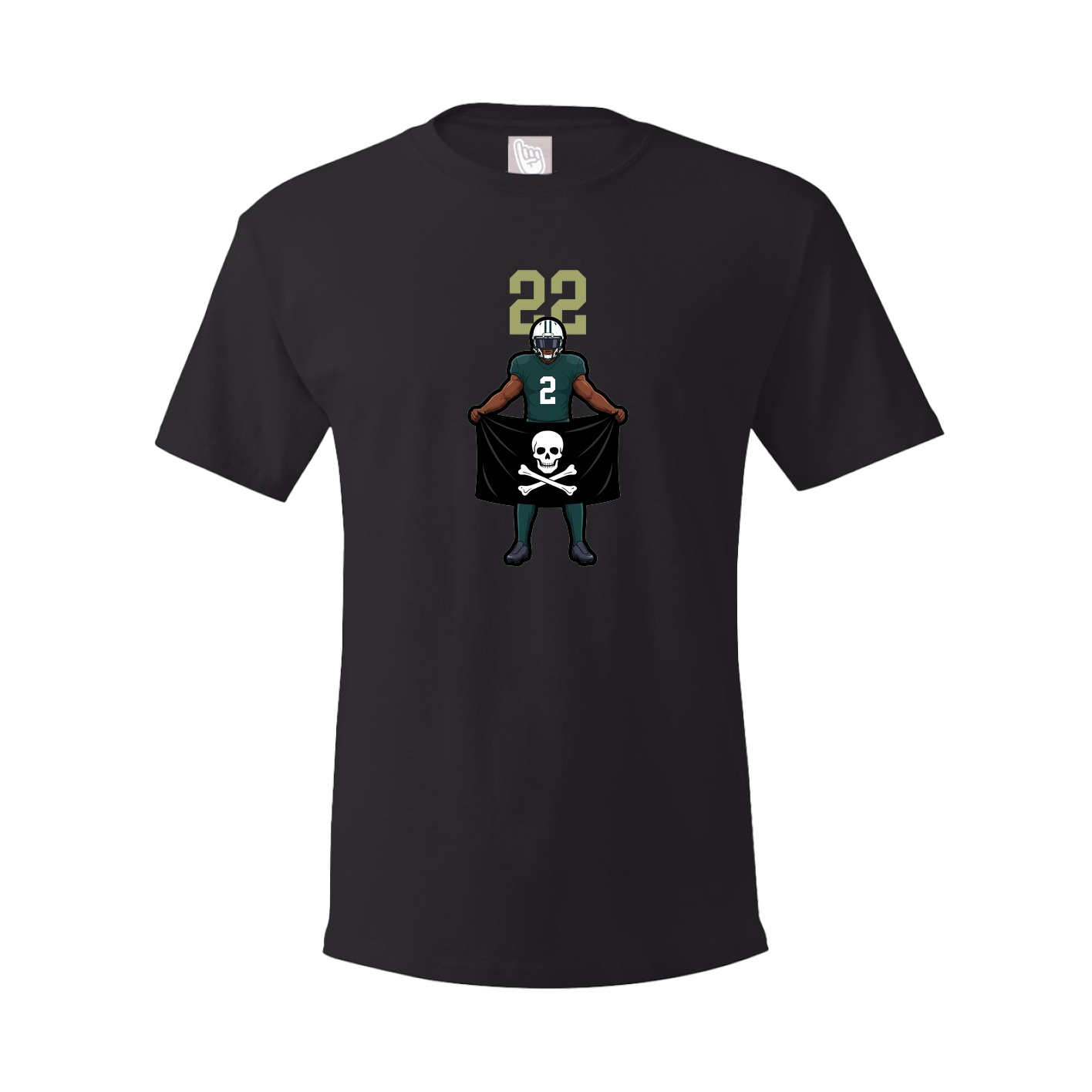 Tee — Number Top in Black