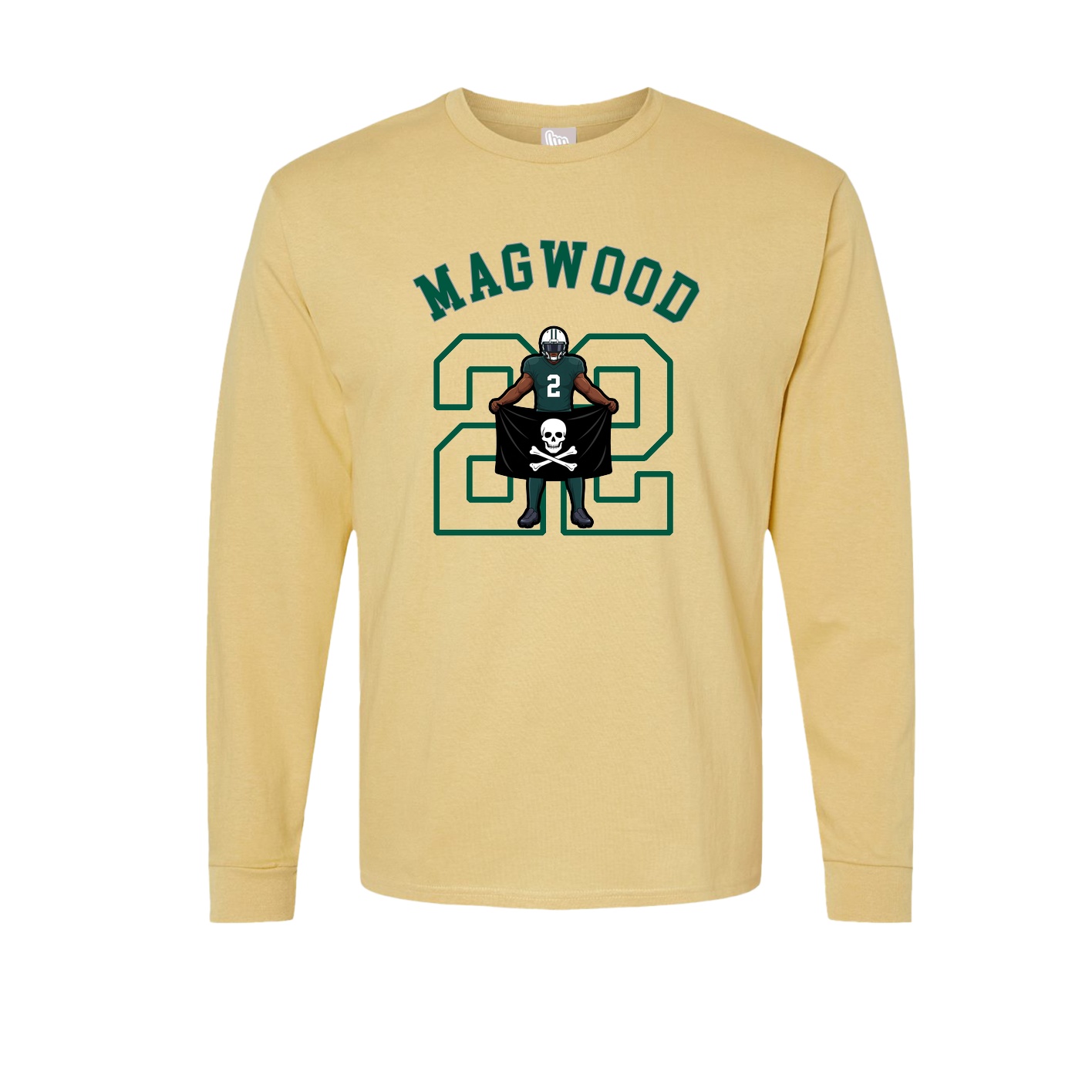 Long Sleeve Tee — Shirsey Arch in Vegas Gold