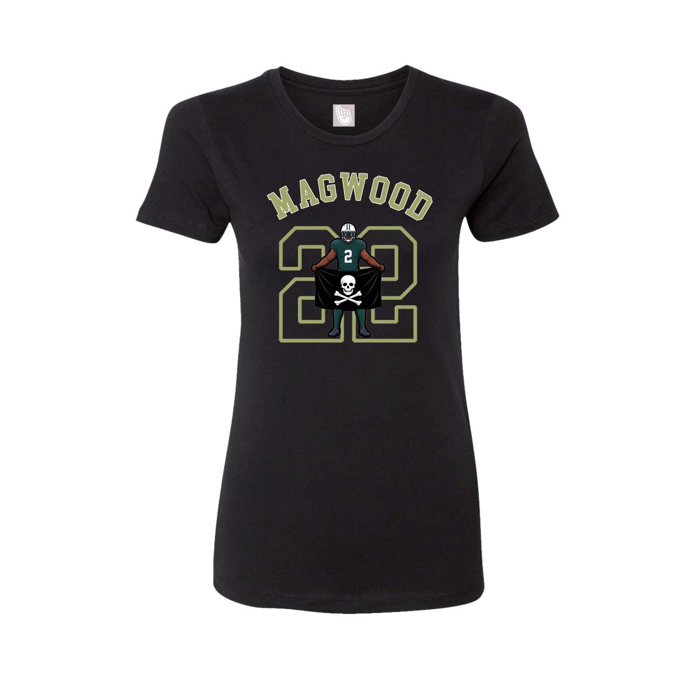 Womens Tee — Shirsey Arch in Black