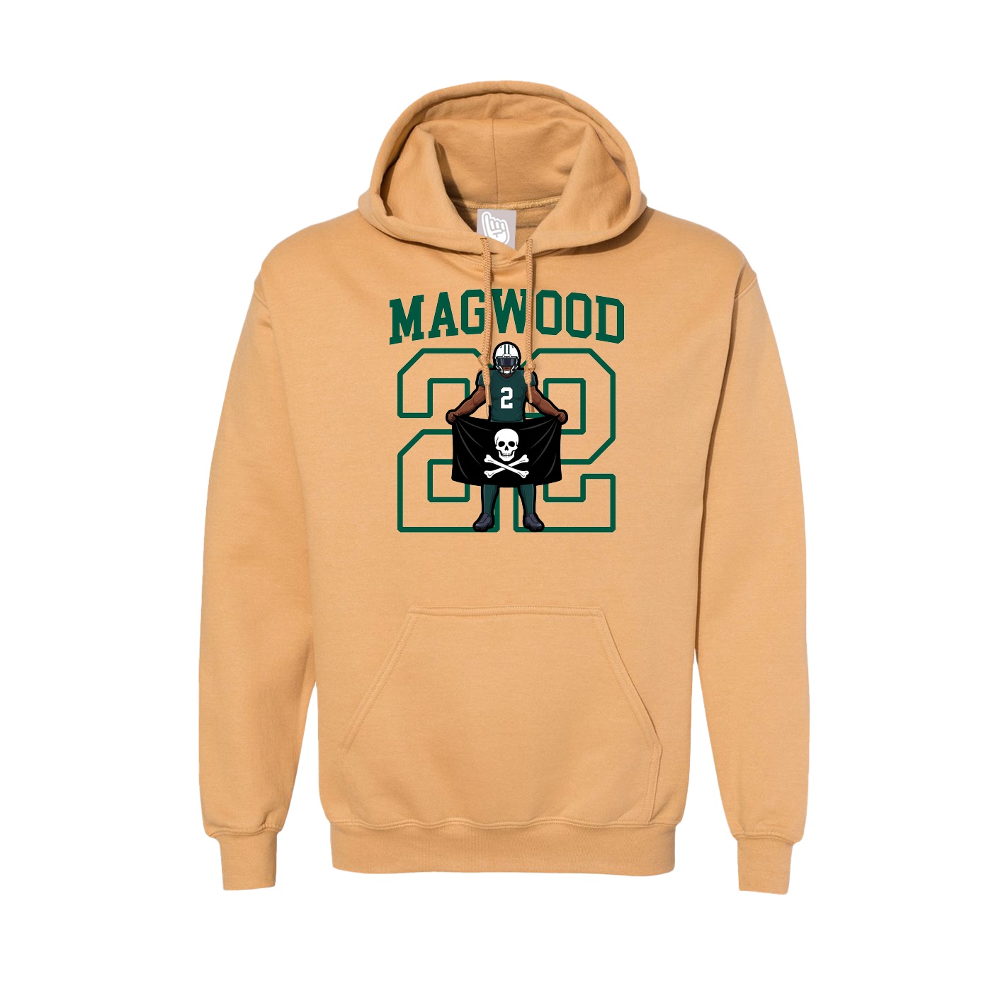 Hoodie — Shirsey in Vegas Gold