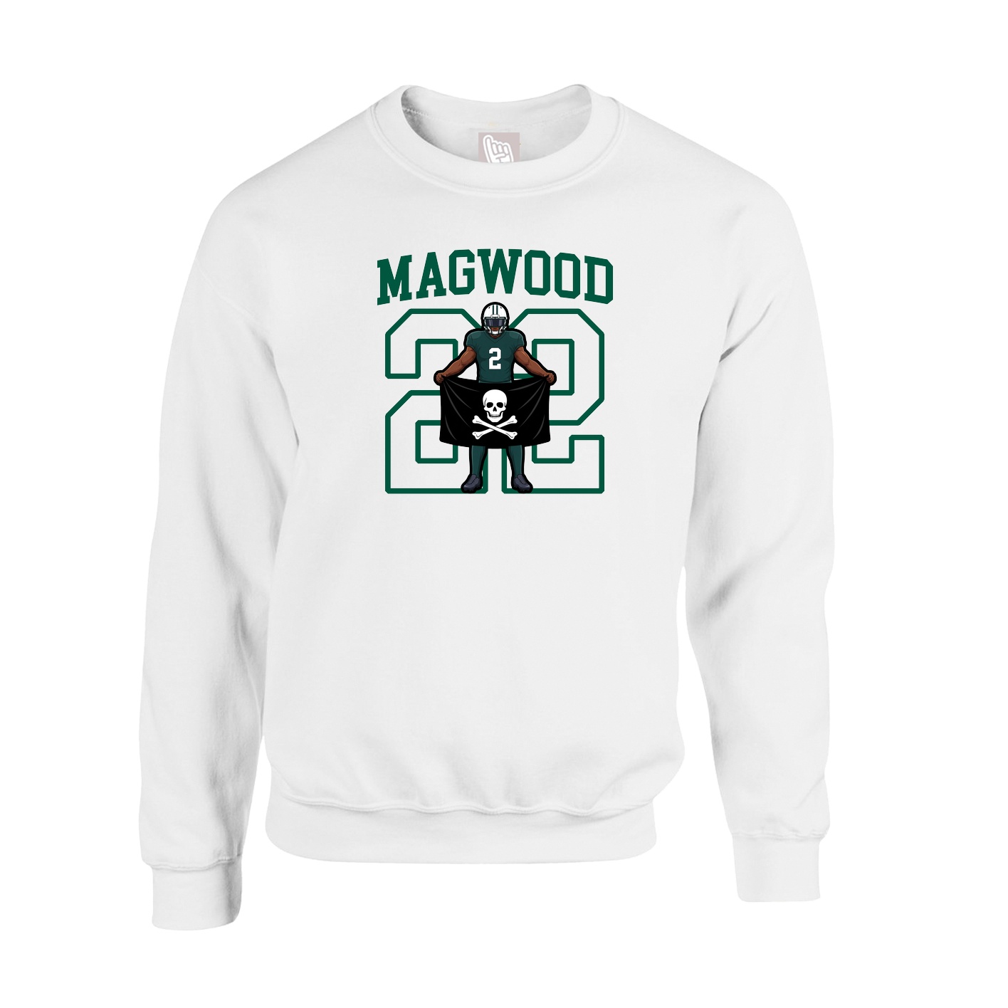 Fleece Crew — Shirsey in White
