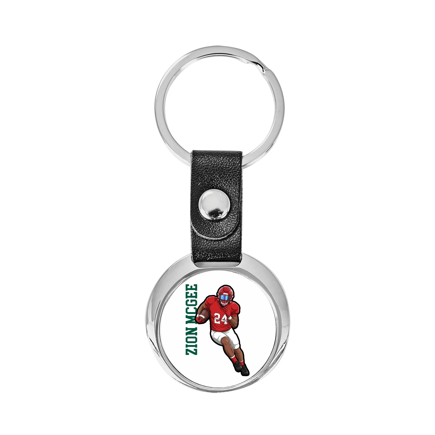 Key Chain — Name Vertical in Classic