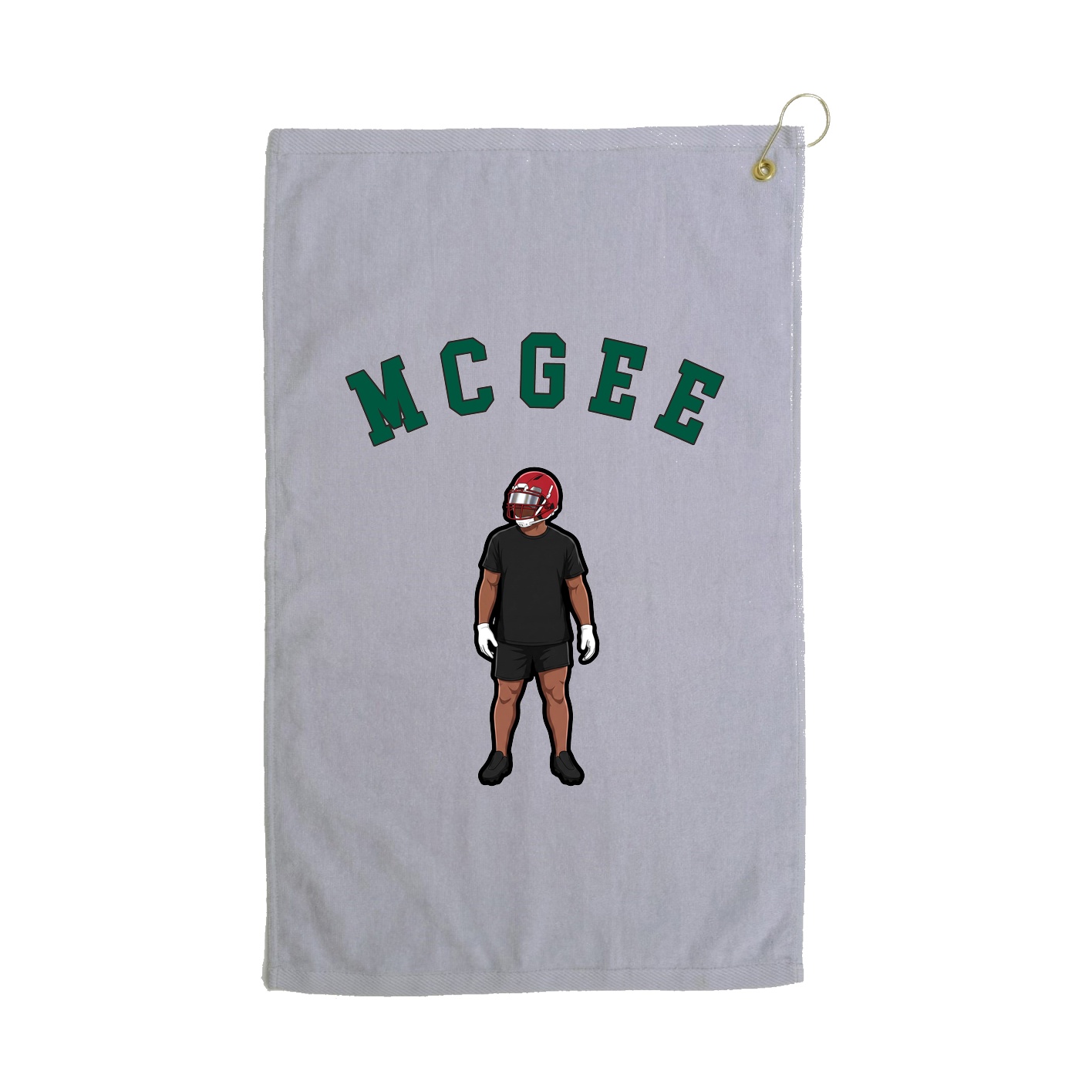 Golf Towel — Shirsey Arch in Grey