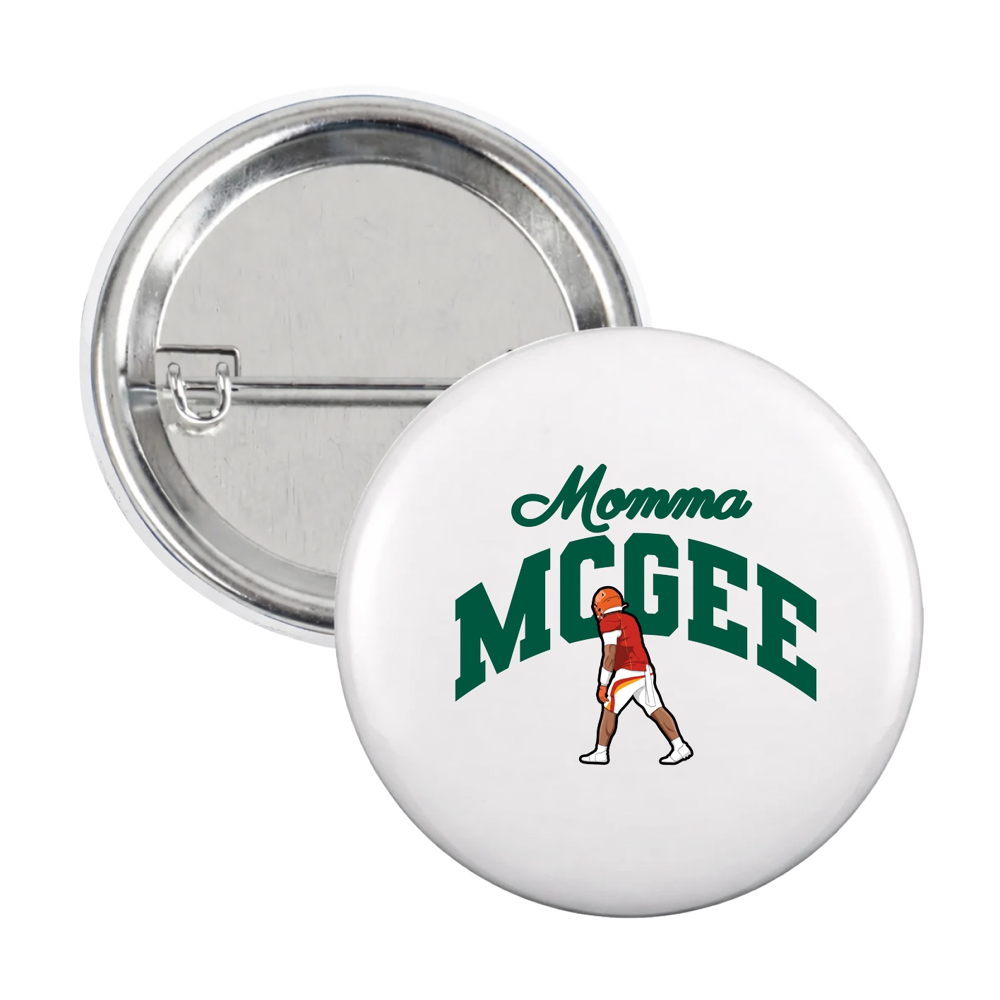Game Day Button — Mothers Day Arch in White