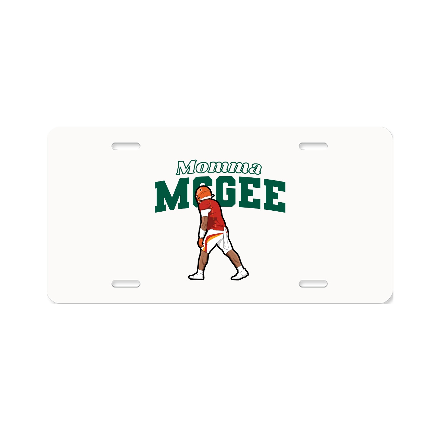 License Plate — Mothers Day Block in Classic