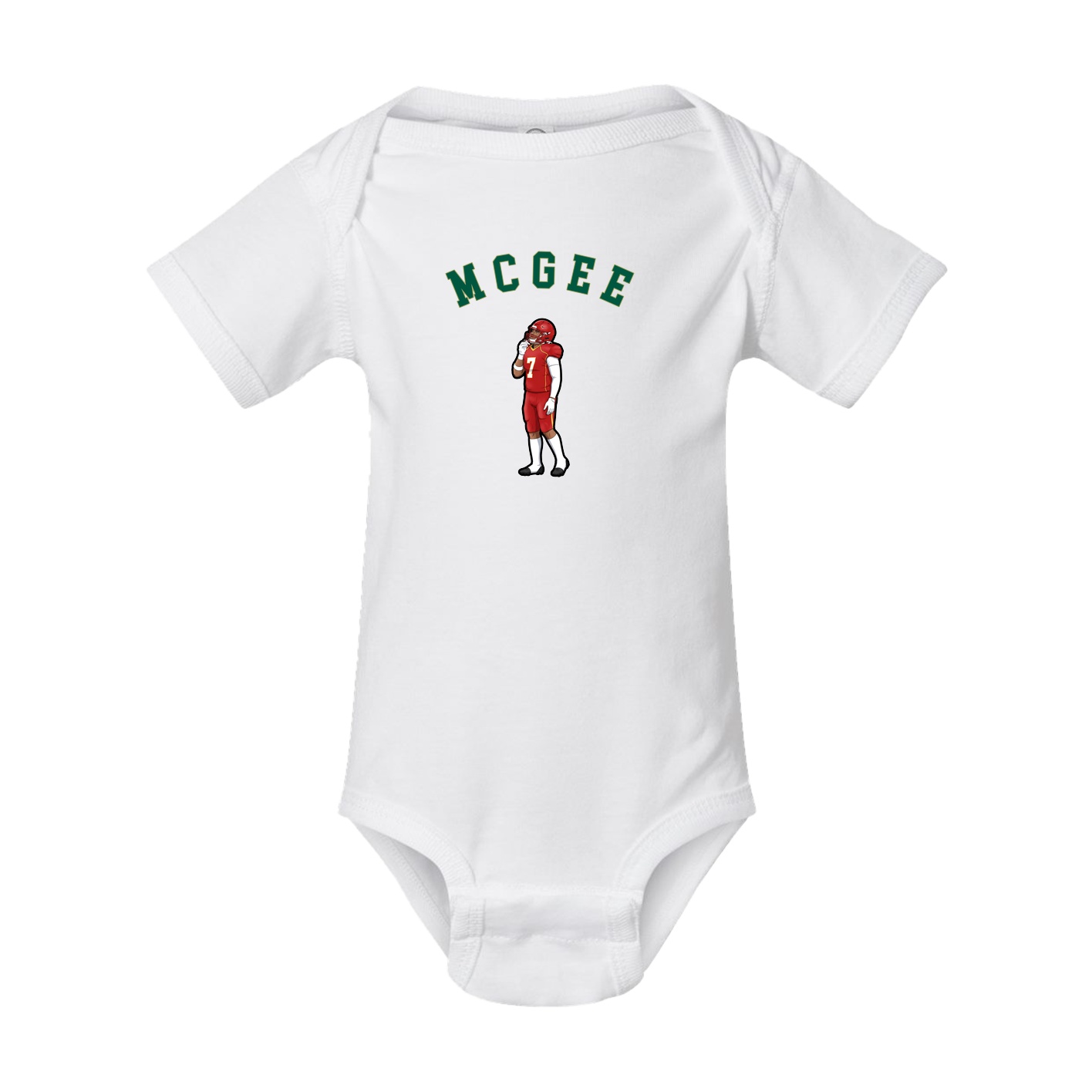 Baby Onesie — Shirsey Arch in White