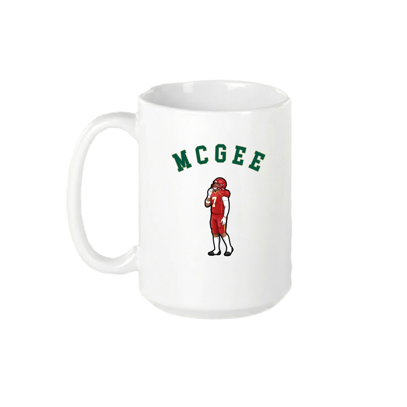 15oz Coffee Mug — Shirsey Arch in White
