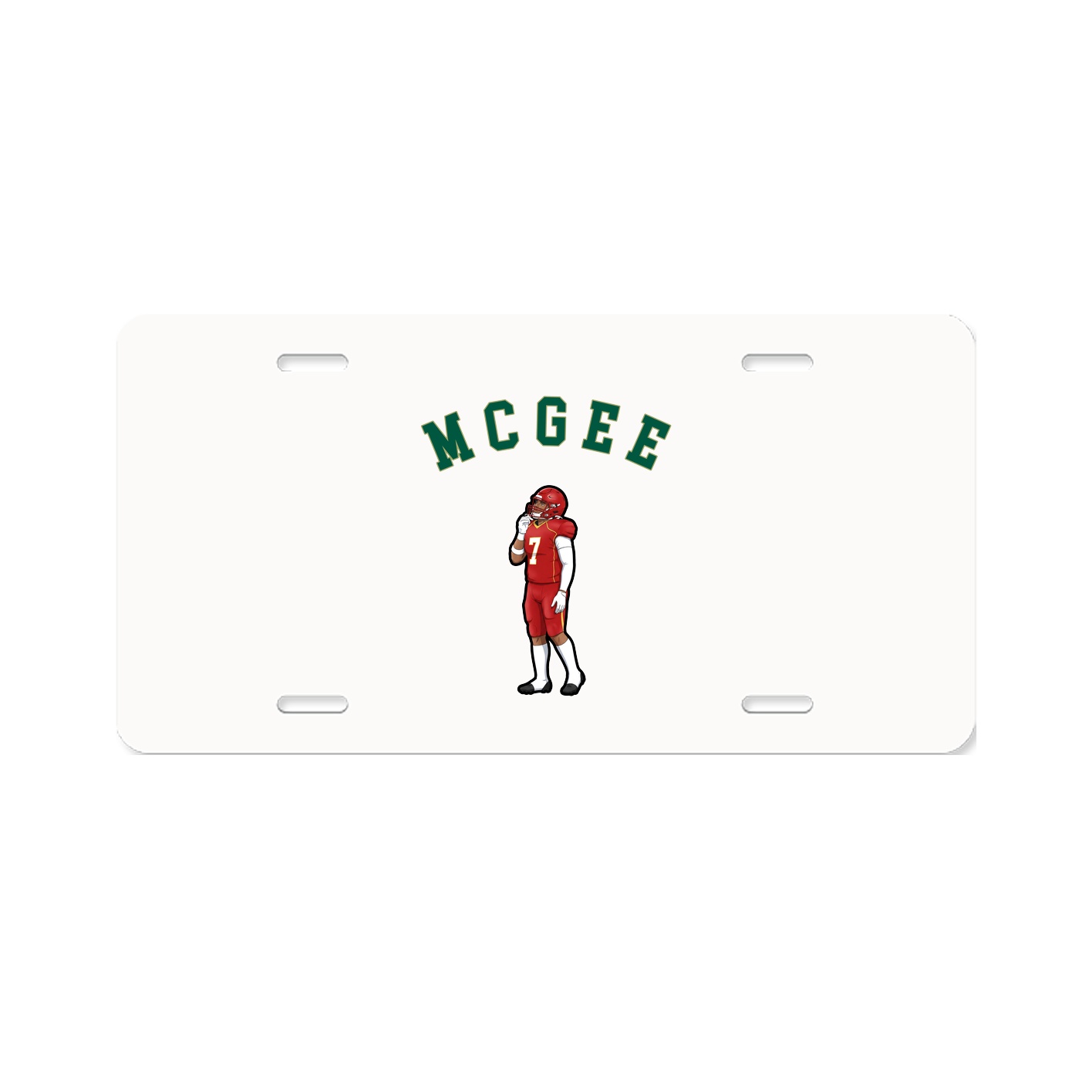 License Plate — Shirsey Arch in Classic