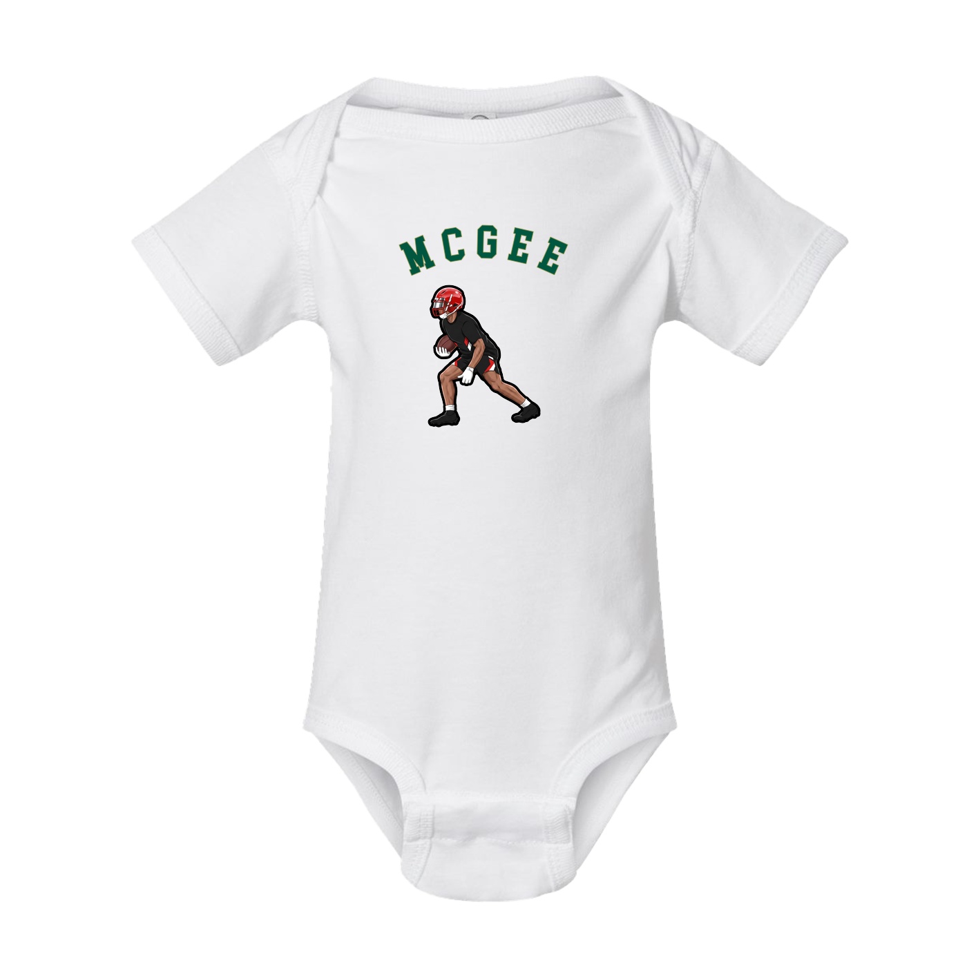 Baby Onesie — Shirsey Arch in White