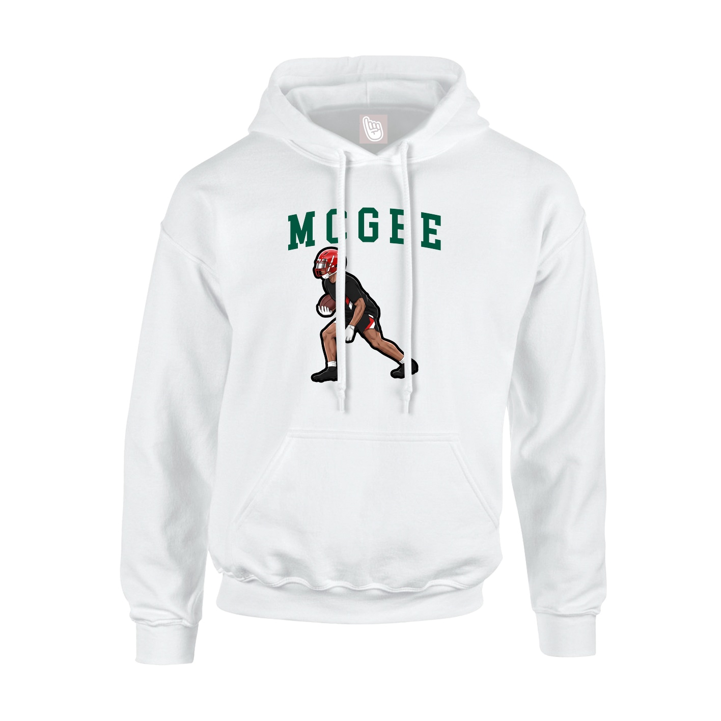 Hoodie — Shirsey in White