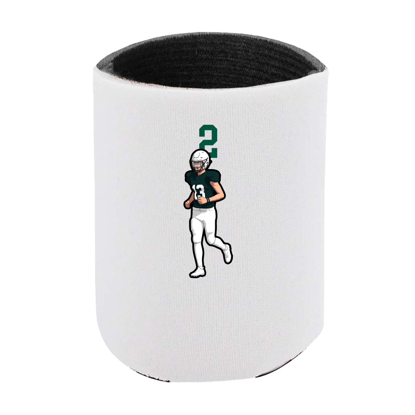 Can Holder — Number Top in White