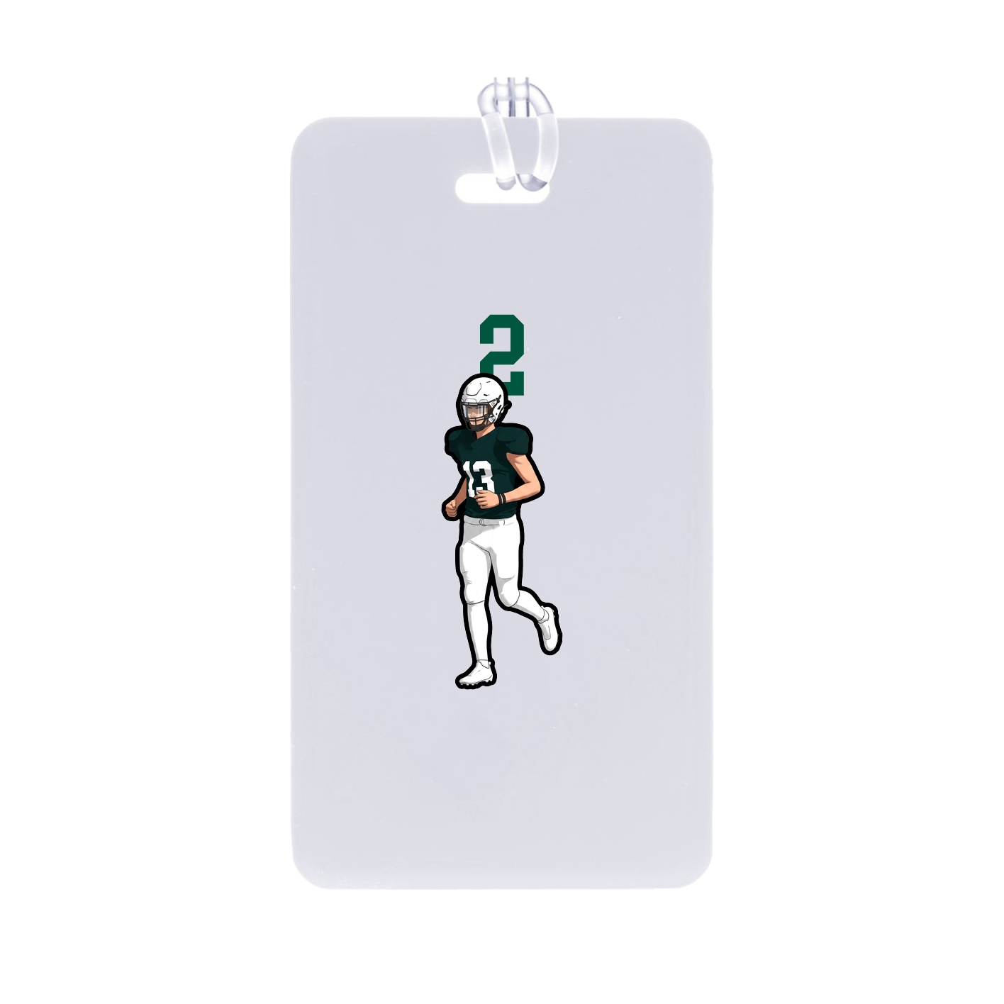 Bag Tag — Number Top in Classic